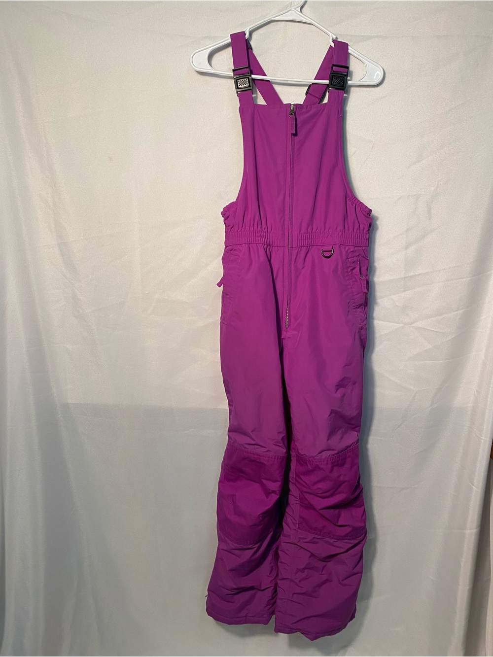 Kids Waterproof Snow Bibs in Bright Purple by Lands End